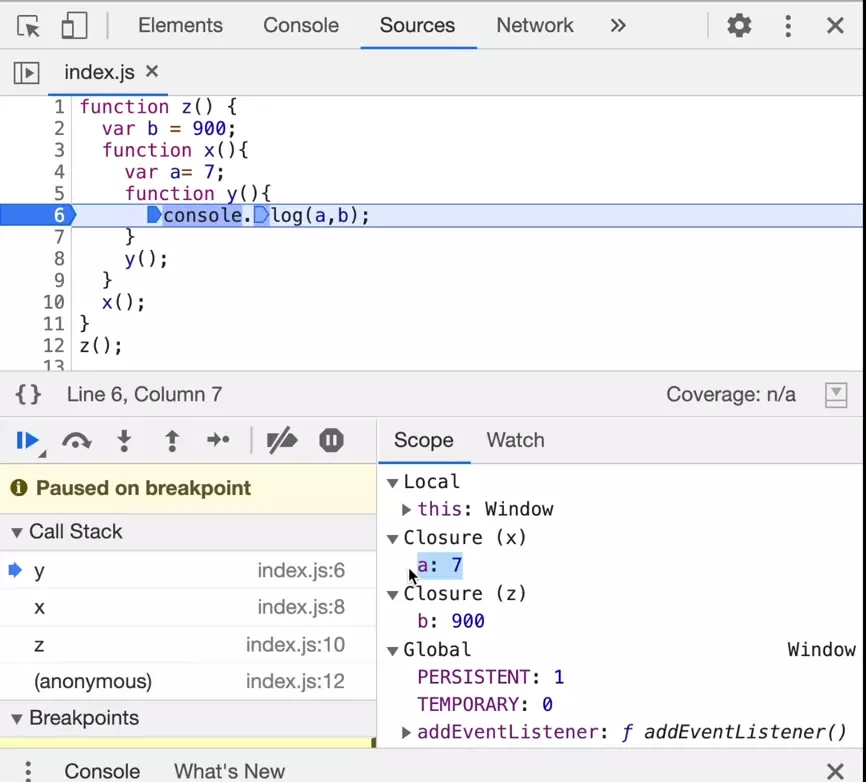 What are the Closures in JavaScript?