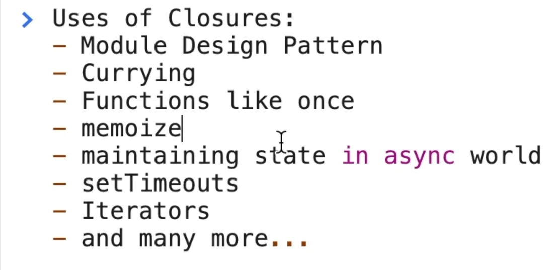 What are the Closures in JavaScript?