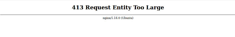 Request Entity Too Large in Nginx with client_max_body_size: idkblogs.com