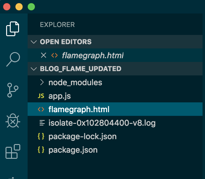 Create a Flame Graph for Your Node.js App