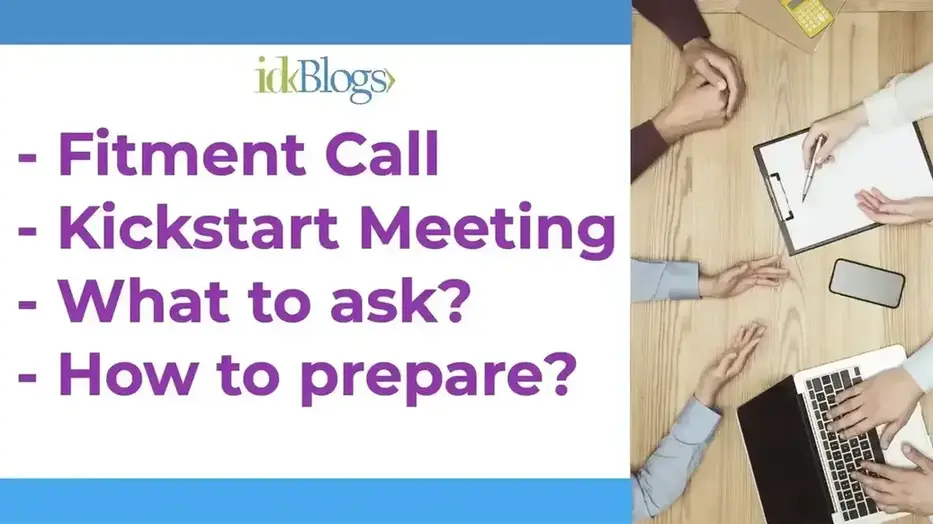 Prepare yourself for fitment call or kickstart meeting for new project allocation