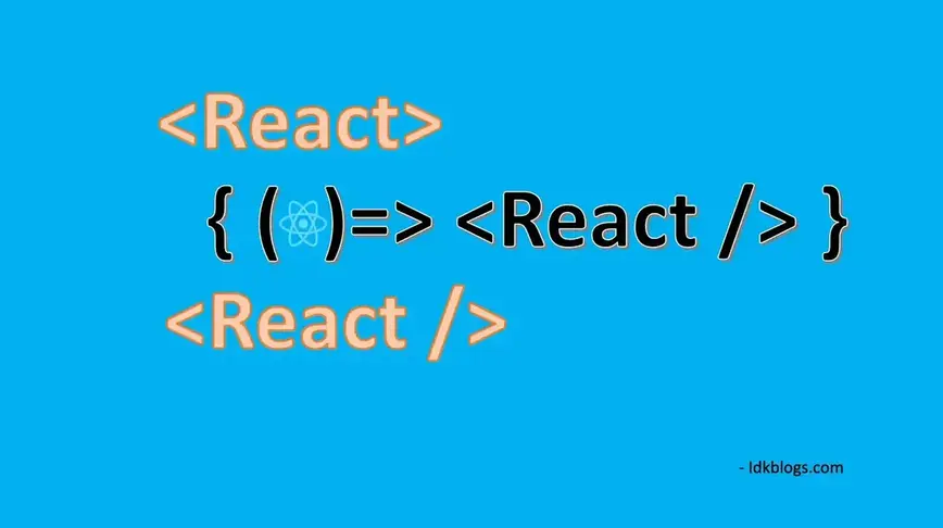 What is Render Props in React?