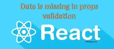Error: Data is missing in props validation | eslint (react/prop-types): React