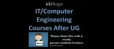 IT/Computer Engineering Courses After Graduation | PG Engineering Courses